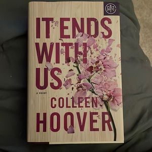 Hard cover - It Ends With Us novel